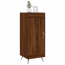 Credenza Rovere Marrone 34,5x34x90 cm in Legno Multistratocod mxl 106104 - Vista aggiuntiva 3