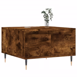 Tavolino da Salotto Rovere Fumo 55x55x36,5 cm Legno Multistratocod mxl 128856 - Vista aggiuntiva 3