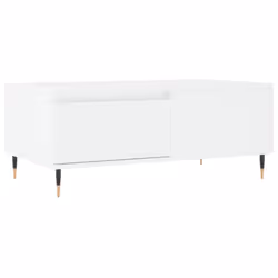 Tavolino da Salotto Bianco 90x50x36,5 cm in Legno Multistratocod mxl 103544 - Vista aggiuntiva 2
