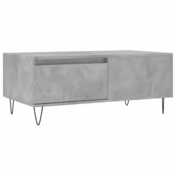 Tavolino Salotto Grigio Cemento 90x50x36,5 cm Legno Multistratocod mxl 128043 - Vista aggiuntiva 2