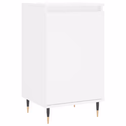 vidaXL Credenza Bianca 40x35x70 cm in Legno Multistrato - Vista aggiuntiva 2