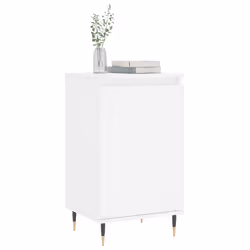 vidaXL Credenza Bianca 40x35x70 cm in Legno Multistrato - Vista aggiuntiva 3