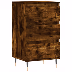 vidaXL Credenza Rovere Fumo 40x35x70 cm in Legno Multistrato - Vista aggiuntiva 2