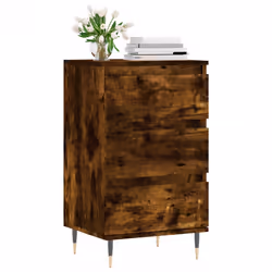 vidaXL Credenza Rovere Fumo 40x35x70 cm in Legno Multistrato - Vista aggiuntiva 3