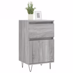 vidaXL Credenza Grigio Sonoma 40x35x70 cm in Legno Multistrato - Vista aggiuntiva 3