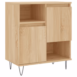 vidaXL Credenza Rovere Sonoma 60x35x70 cm in Legno Multistrato - Vista aggiuntiva 2