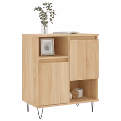 vidaXL Credenza Rovere Sonoma 60x35x70 cm in Legno Multistrato - Vista aggiuntiva 3