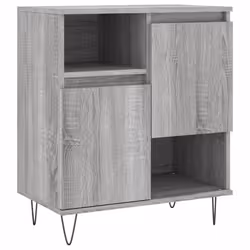 Credenza Grigio Sonoma 60x35x70 cm in Legno Multistratocod mxl 128871 - Vista aggiuntiva 2
