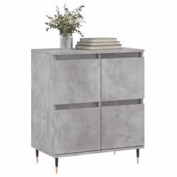 Credenza Grigio Cemento 60x35x70 cm in Legno Multistratocod mxl 112610 - Vista aggiuntiva 3