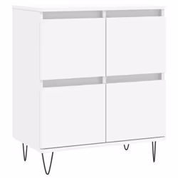 Credenza Bianca 60x35x70 cm in Legno Multistratocod mxl 127451 - Vista aggiuntiva 2