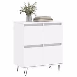 Credenza Bianca 60x35x70 cm in Legno Multistratocod mxl 127451 - Vista aggiuntiva 3