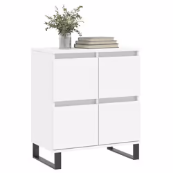 Credenza Bianca 60x35x70 cm in Legno Multistratocod mxl 103651 - Vista aggiuntiva 3
