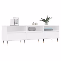 vidaXL Mobile Porta TV Bianco 150x30x44,5 cm in Legno Multistrato - Vista aggiuntiva 3