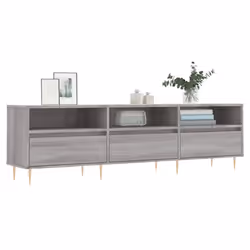 Mobile Porta TV Grigio Sonoma 150x30x44,5 cm Legno Multistratocod mxl 105361 - Vista aggiuntiva 3