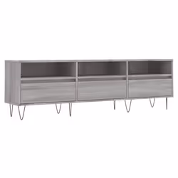 Mobile Porta TV Grigio Sonoma 150x30x44,5 cm Legno Multistratocod mxl 80987 - Vista aggiuntiva 2