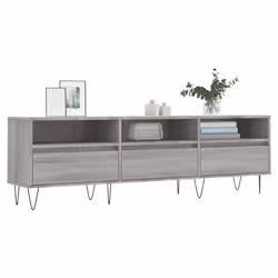 Mobile Porta TV Grigio Sonoma 150x30x44,5 cm Legno Multistratocod mxl 80987 - Vista aggiuntiva 3