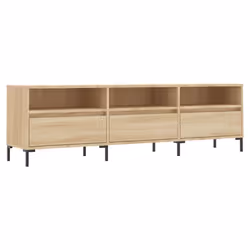 vidaXL Mobile Porta TV Rovere Sonoma 150x30x44,5 cm Legno Multistrato - Vista aggiuntiva 2
