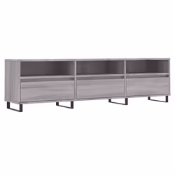 Mobile Porta TV Grigio Sonoma 150x30x44,5 cm Legno Multistratocod mxl 104899 - Vista aggiuntiva 2