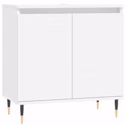 Mobile da Bagno Bianco 58x33x60 cm in Legno Multistratocod mxl 103562 - Vista aggiuntiva 2