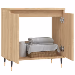 Mobile da Bagno Rovere Sonoma 58x33x60 cm in Legno Multistratocod mxl 128480 - Vista aggiuntiva 3