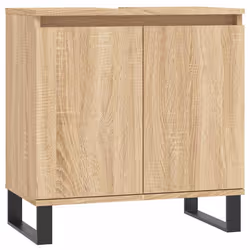 Mobile da Bagno Rovere Sonoma 58x33x60 cm in Legno Multistratocod mxl 104664 - Vista aggiuntiva 2