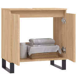 Mobile da Bagno Rovere Sonoma 58x33x60 cm in Legno Multistratocod mxl 104664 - Vista aggiuntiva 3