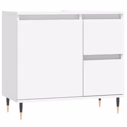 Armadietto da Bagno Bianco 65x33x60 cm in Legno Multistratocod mxl 127583 - Vista aggiuntiva 2