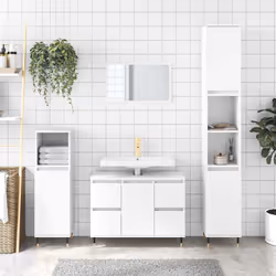 Questo mobile da bagno è destinato ad essere un'ottima aggiunta al vostro bagno, dandogli un aspetto ordinato e sorprendente! ...