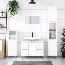 Questo mobile da bagno è destinato ad essere un'ottima aggiunta al vostro bagno, dandogli un aspetto ordinato e sorprendente! ...