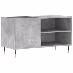 Mobile Porta Dischi Grigio Cemento 85x38x48cm Legno Multistratocod mxl 82161 - Vista aggiuntiva 2