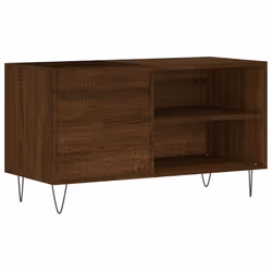 Mobile Porta Dischi Rovere Marrone 85x38x48cm Legno Multistratocod mxl 82101 - Vista aggiuntiva 2