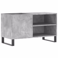 Mobile Porta Dischi Grigio Cemento 85x38x48cm Legno Multistratocod mxl 106002 - Vista aggiuntiva 2