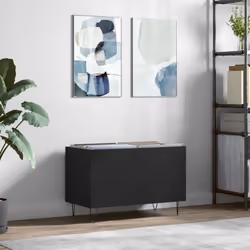 Riponete ed esponete i vostri dischi in vinile con questo mobile porta dischi pratico e classico. Materiale resistente: Il le ...