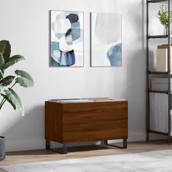 Riponete ed esponete i vostri dischi in vinile con questo mobile porta dischi pratico e classico. Materiale resistente: Il le ...