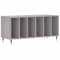 Mobile Porta Dischi Grigio Sonoma 100x38x48cm Legno Multistratocod mxl 104909 - Vista aggiuntiva 2
