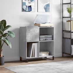 Riponete ed esponete i vostri dischi in vinile con questo mobile porta dischi pratico e classico. Materiale resistente: Il le ...