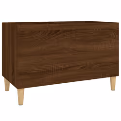 Mobile Porta Dischi Rovere Marrone 74,5x38x48 Legno Multistratocod mxl 104072 - Vista aggiuntiva 2
