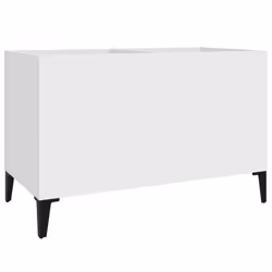 Mobile Porta Dischi Bianco 74,5x38x48 cm in Legno Multistratocod mxl 73473 - Vista aggiuntiva 2