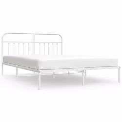Giroletto con Testiera Metallo Bianco 180x200 cmcod mxl 79928 - Vista aggiuntiva 2