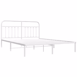 Giroletto con Testiera Metallo Bianco 183x213 cmcod mxl 105427 - Vista aggiuntiva 3