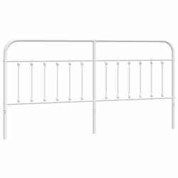 Testiera in Metallo Bianco 193 cmcod mxl 105723 - Vista aggiuntiva 2