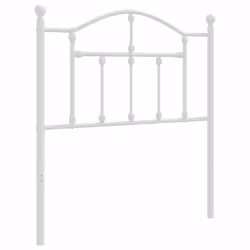 VidaXL 353515, Bianco, Acciaio, 80 cm, 850 mm, 97 cm, 30 mm