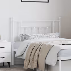 Testiera in Metallo Bianco 107 cmcod mxl 81871 - Vista aggiuntiva 3