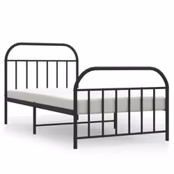 VidaXL 353649, Nero, 1120 mm, 2,07 m, 1000 mm, 1070 x 2030 mm, 26 cm