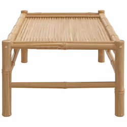 VidaXL 363456 panca da esterno Bamboo - Vista aggiuntiva 4