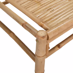 VidaXL 363458 panca da esterno Bamboo - Vista aggiuntiva 8