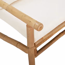 VidaXL 363461 panca da esterno Bamboo - Vista aggiuntiva 6