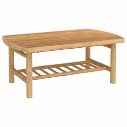 VidaXL 363461 panca da esterno Bamboo - Vista aggiuntiva 7