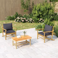 VidaXL 363466 panca da esterno Bamboo