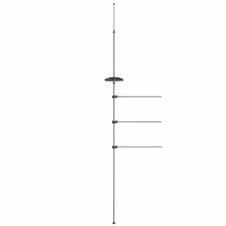 vidaXL Portasciugamani 47x280 cm in Alluminio - Vista aggiuntiva 3